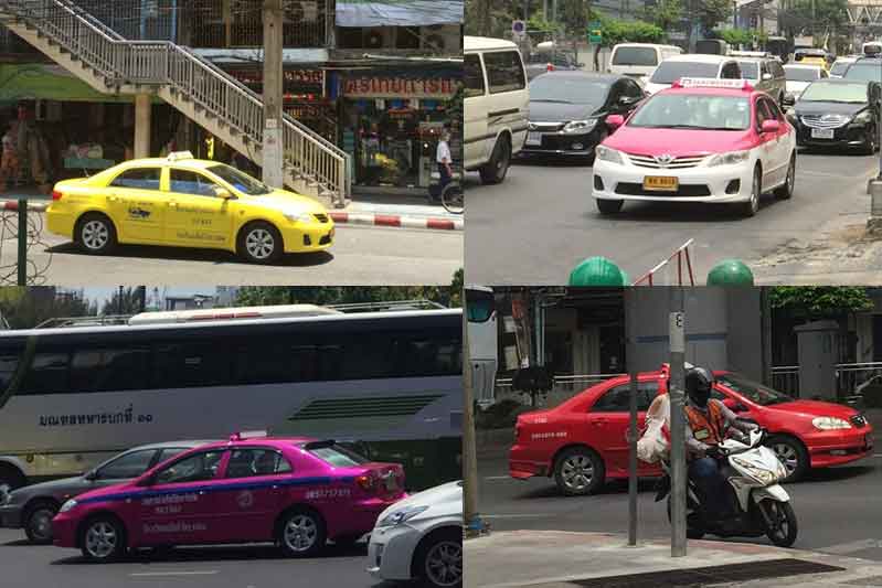 バンコク　タクシー種類