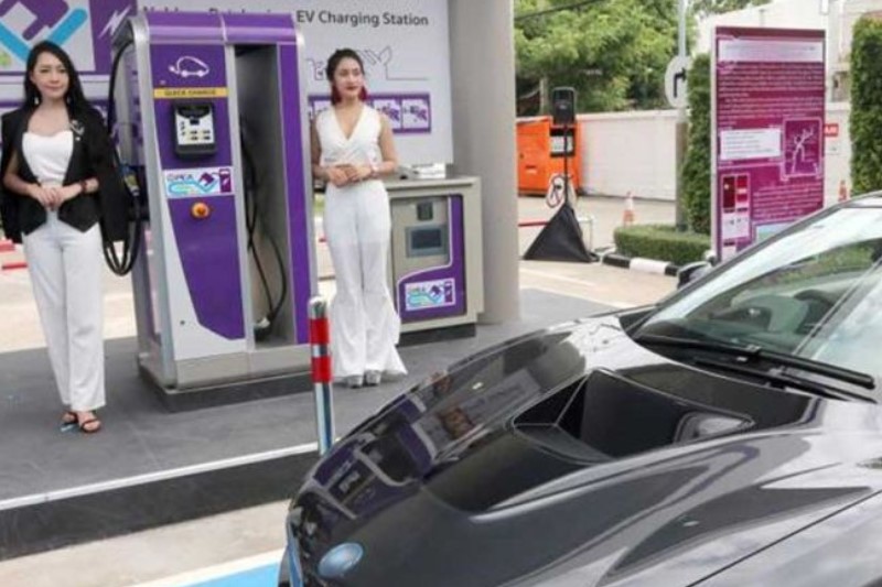 タイの最新ＥＶ充電スタンド場所マップ＆電気自動車の普及と状況